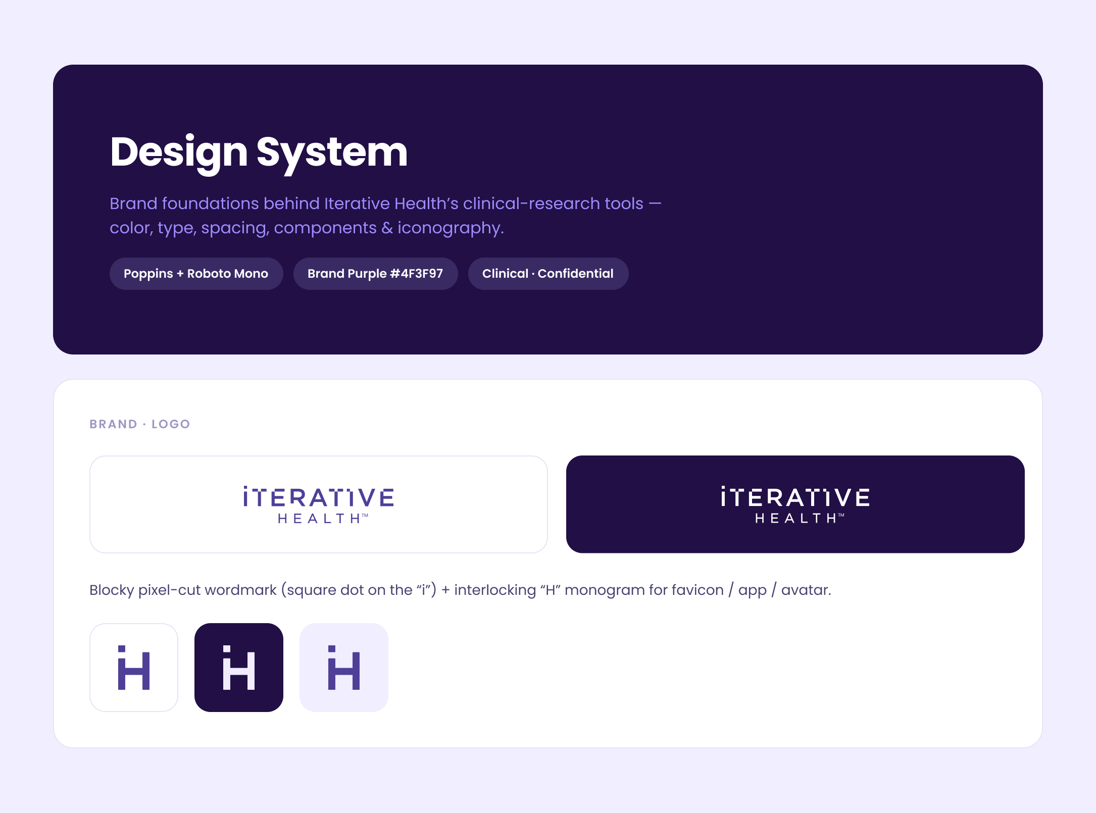 Iterative Health design system overview